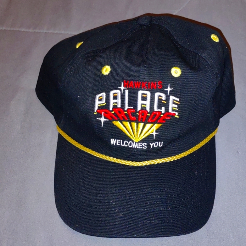 Stranger Things Hat Palace Arcade Snapback Adjustable Size Netflix